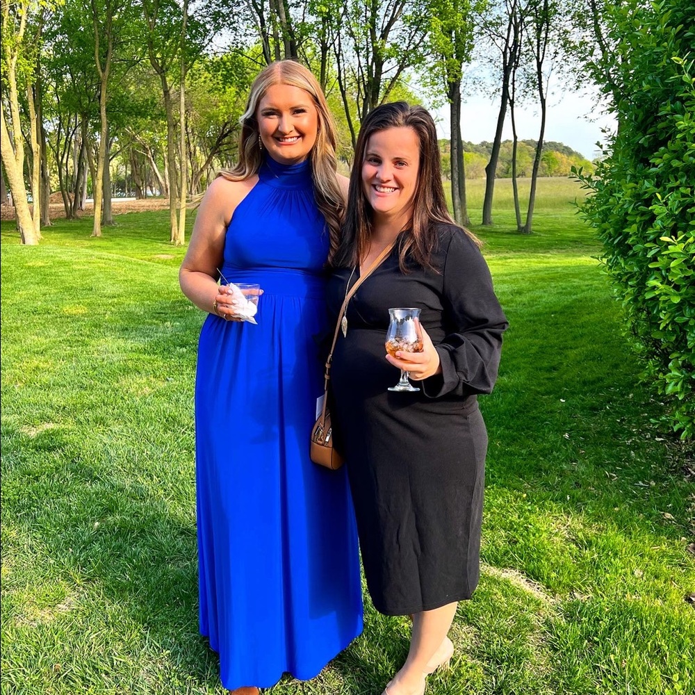 Blue Nordstrom maxi dress